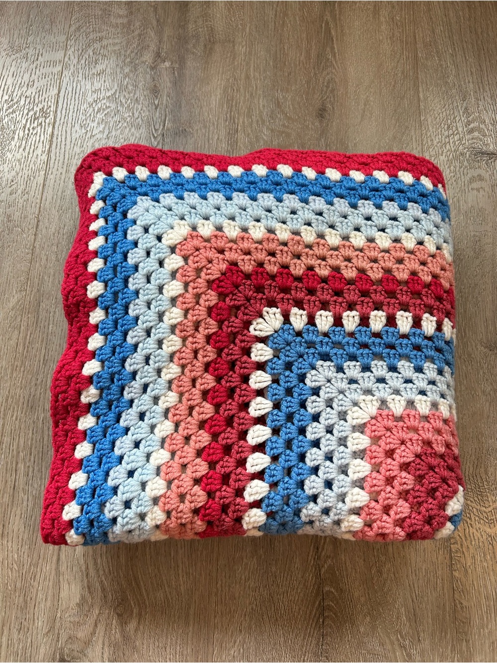 Crochet Throw Blanket - Cozy Accent Throw